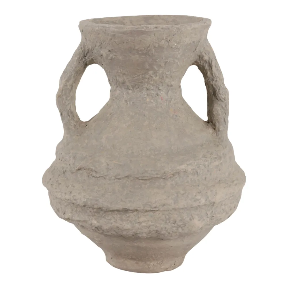 FERRIS TAUPE VASE 10 (IN)