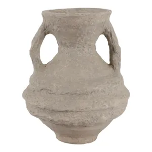 FERRIS TAUPE VASE 10 (IN) 1