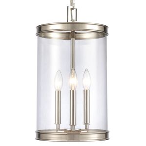 Mendoza 10.25'' Wide 3-Light Pendant - Polished Nickel 4