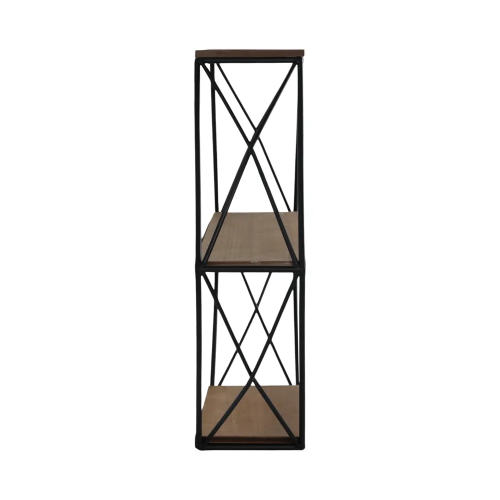 INGRIDHAVEN BROWN WALL SHELF 21 (IN)