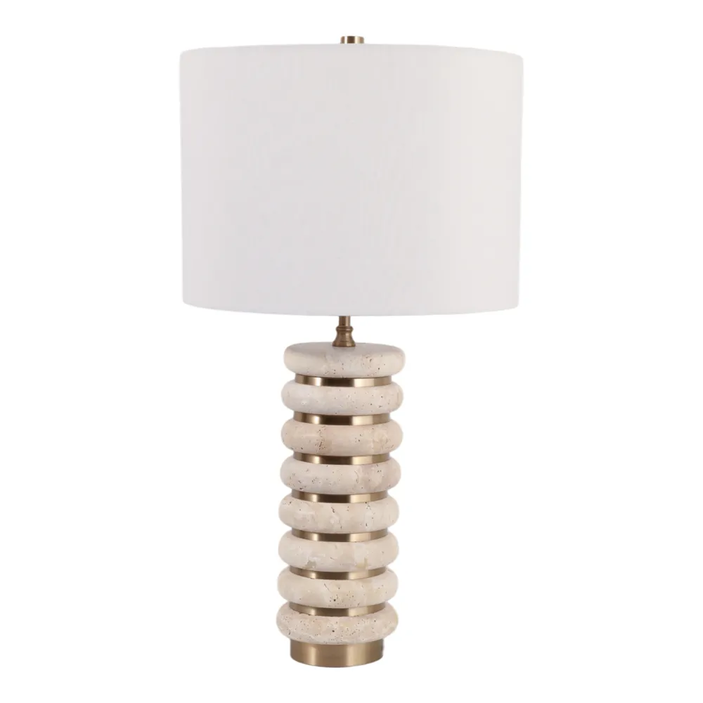 FORDSTONE TAN LAMP 26 (IN)
