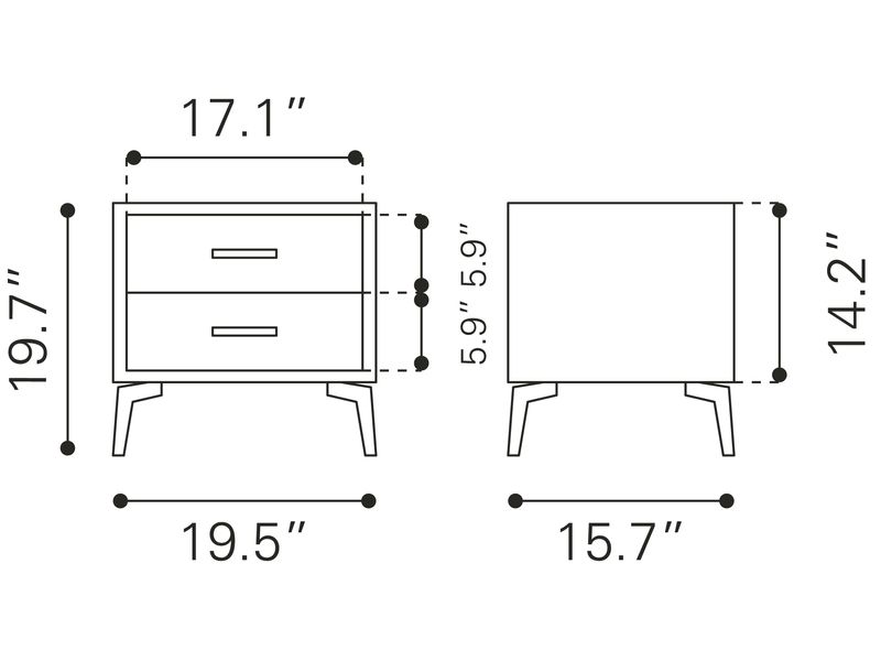 Montana Side Table Brown 11