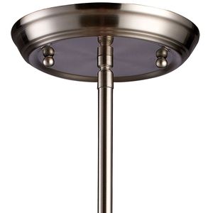 Brooksdale 5'' Wide 1-Light Mini Pendant - Satin Nickel 4