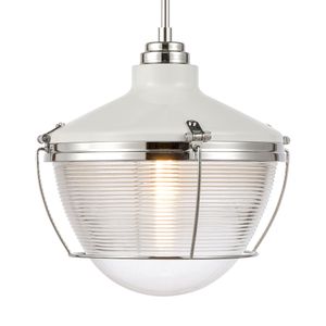 Seaway Passage 14'' Wide 1-Light Pendant - White 4