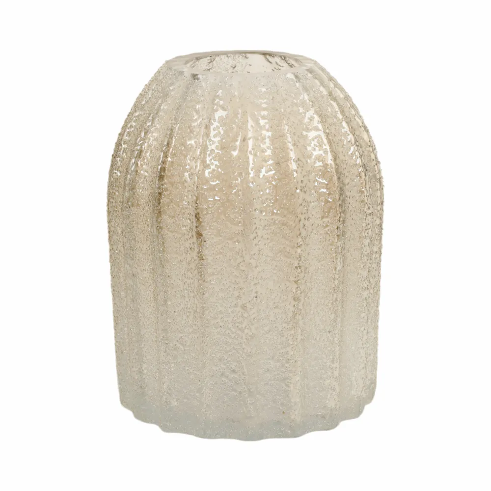 SYLVANMILL GOLD GLASS VASE 8 (IN)