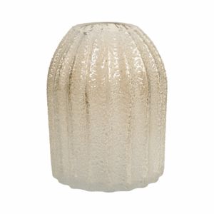 SYLVANMILL GOLD GLASS VASE 8 (IN) 4
