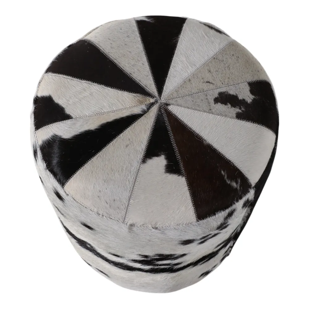 SARAHFORD BLACK OTTOMAN 19 (IN)