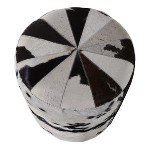 SARAHFORD BLACK OTTOMAN 19 (IN) 8