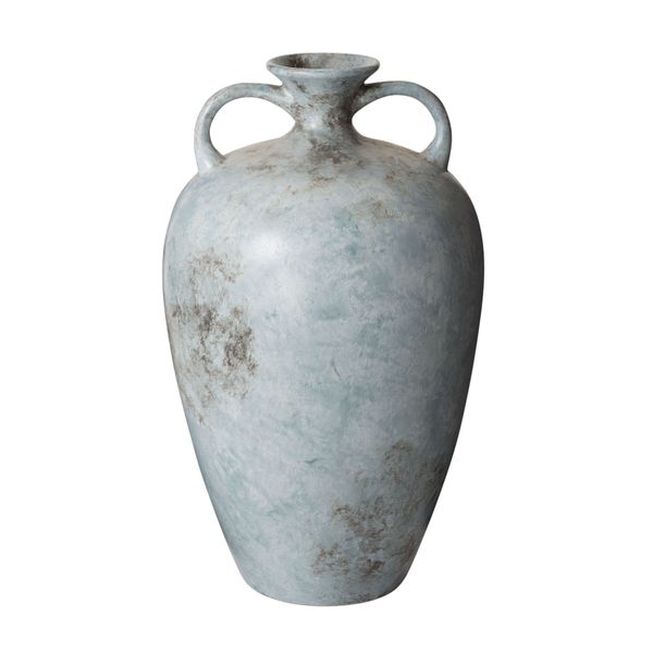 Mottled Starling Vase - Pale Blue