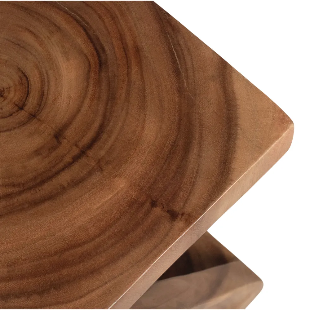 CALTONRUN BROWN ACCENT TABLE 24 (IN)