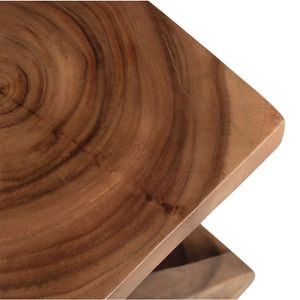 CALTONRUN BROWN ACCENT TABLE 24 (IN) 6