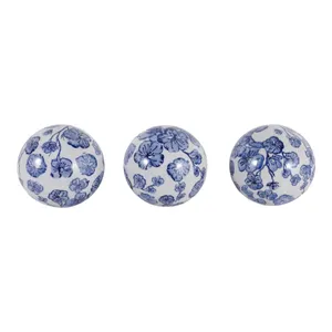 HEWITTFIELD SET OF 3 BLUE ORBS 5 (IN) 5