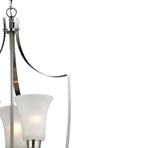 Foyer 21'' Wide 6-Light Chandelier - Brushed Nickel 3