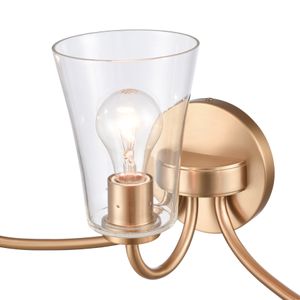 Emily 23'' Wide 3-Light Vanity Light - Brushed Gold 6