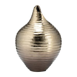 CANTONHAVEN GOLD VASE 16 (IN) 4