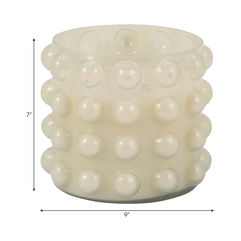 BUFORDHAM IVORY CANDLE 7 (IN)