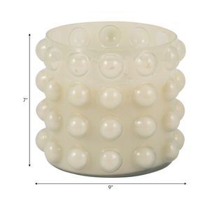 BUFORDHAM IVORY CANDLE 7 (IN) 9