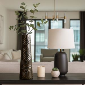 MORGANBROOK BLACK VASE 22 (IN) 2