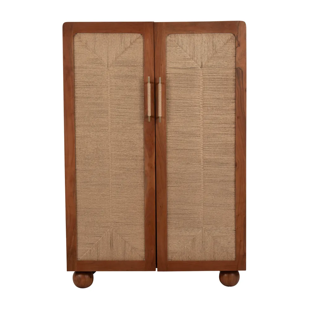 RAYMONDCROSS BROWN ARMOIRE 60 (IN)