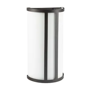 Velriska 2-Light Sconce - Oil Rubbed Bronze with White Glass 1