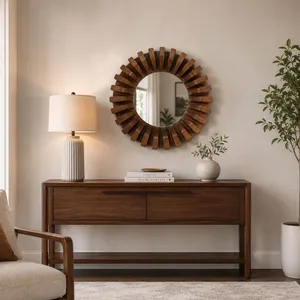 PAXFELL BROWN MIRROR 35 (IN) 9