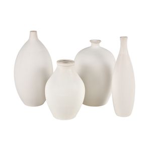 Faye Vase - Small White 2