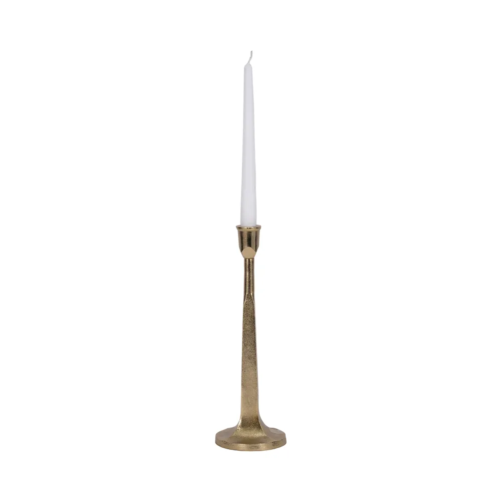 DALELEY GOLD CANDLE HOLDER 13 (IN)