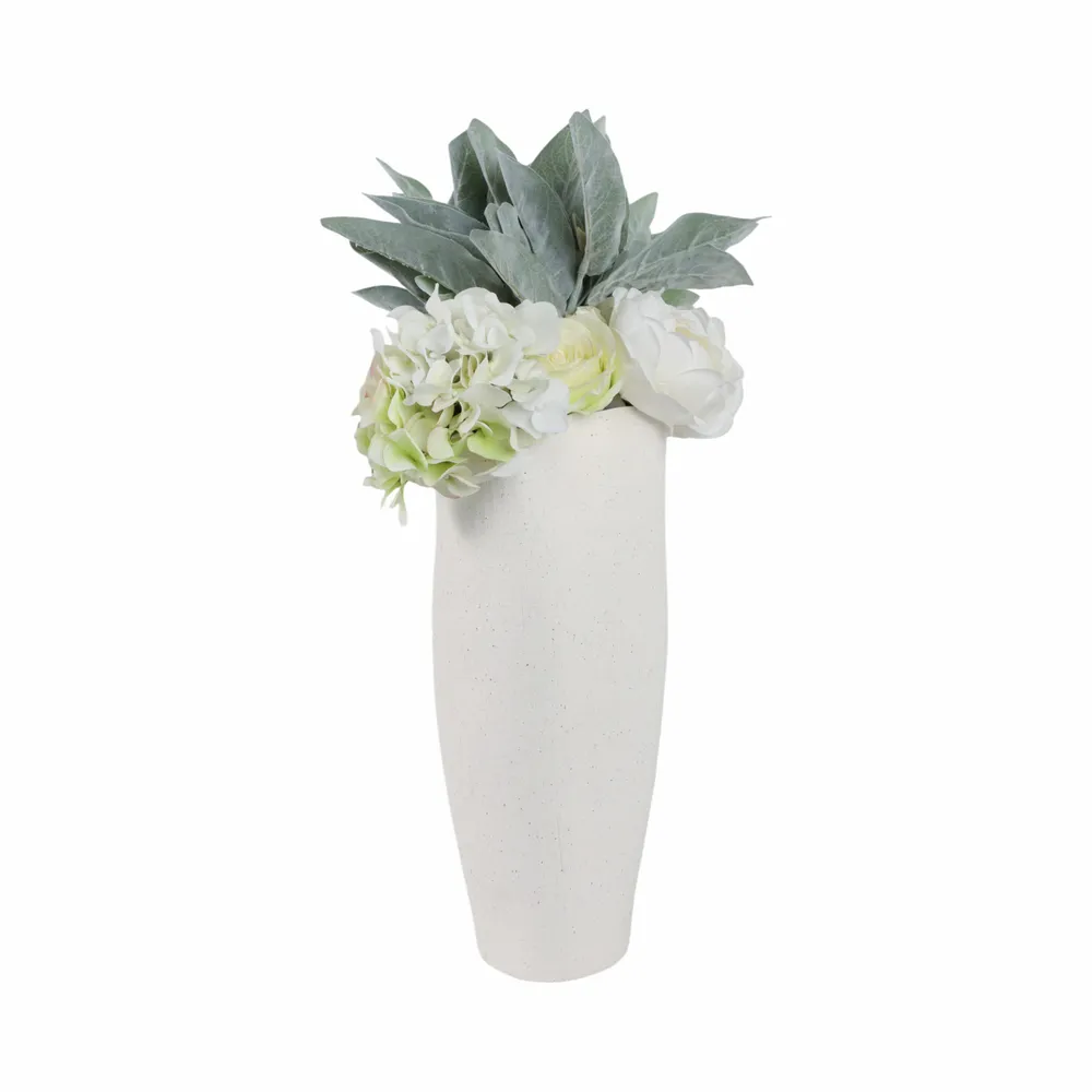 KELSEYLAND WHITE VASE 16 (IN)