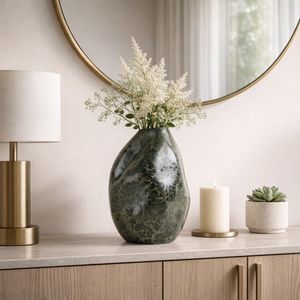 BRAMHAM BLACK VASE 14 (IN) 13