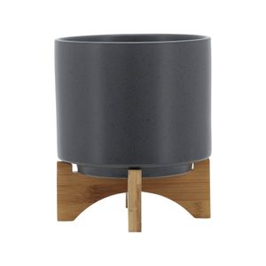 NORMAHAVEN GRAY PLANTER 9 (IN) 3