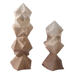 FINTONHAVEN SET OF 2 TAN DECOR 19 (IN) 3