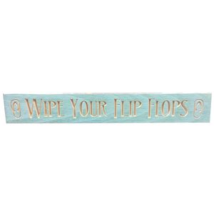 24" USA FLIP FLOPS ROUTED BARNWOOD SIGN 1