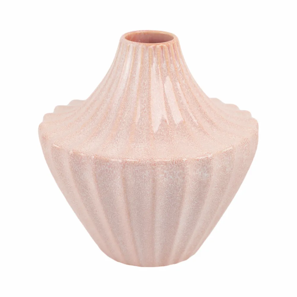 ALTON PINK VASE 8 (IN)