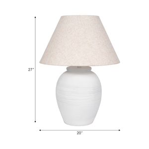 DARRENWAY WHITE LAMP 27 (IN) 7