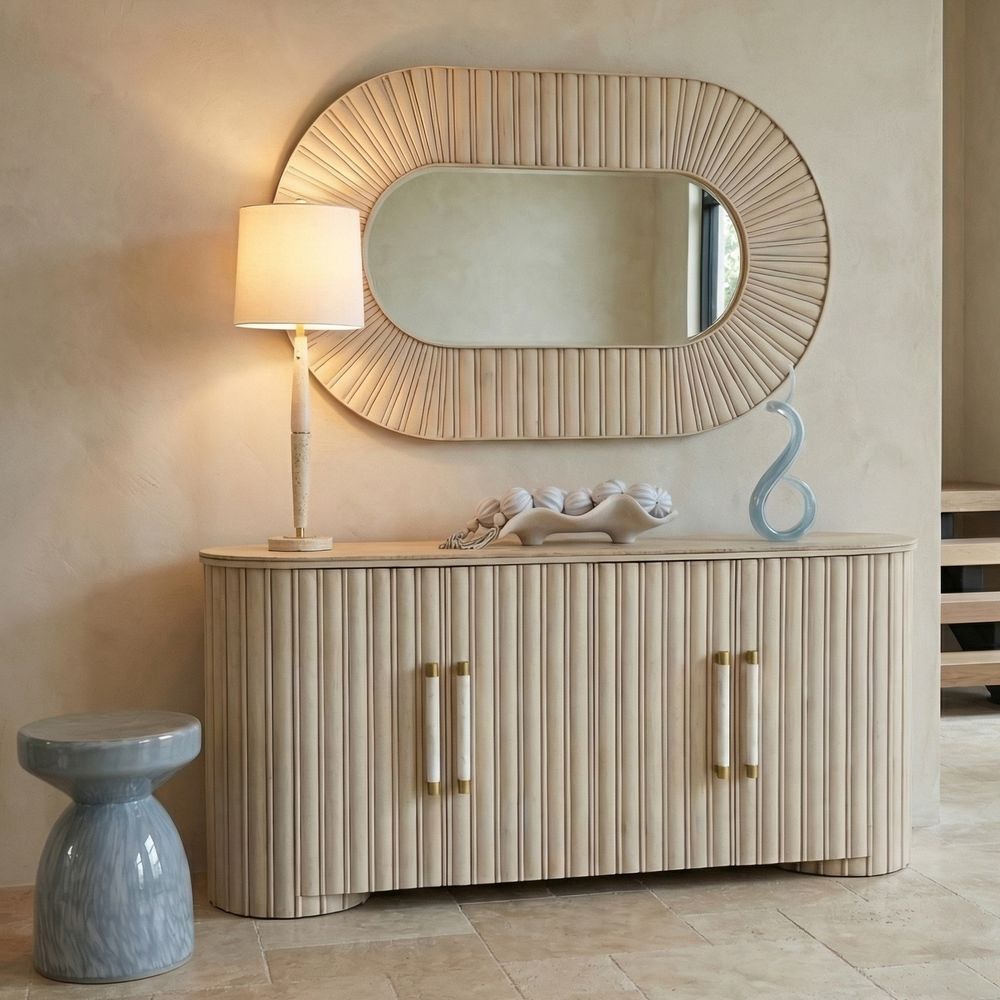 ARNETTSTONE WHITE MIRROR 37 (IN)