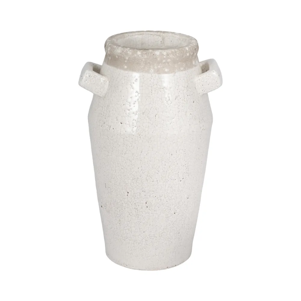 CLYDELAND GRAY VASE 14 (IN)