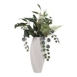 ELWINROSE WHITE VASE 16 (IN) 3