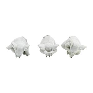 YATESWORTH SET OF 3 WHITE DECOR 8 (IN) 6