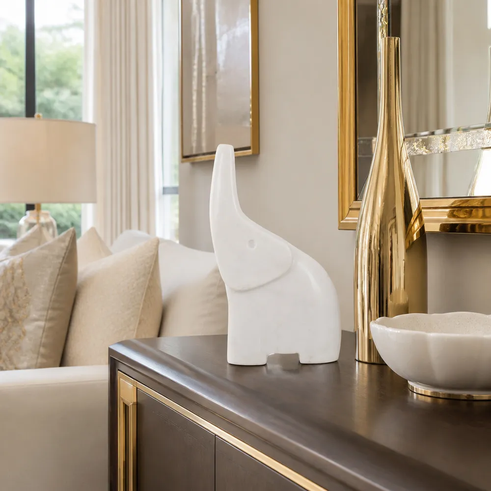 BECKWIND WHITE DECOR 7 (IN)