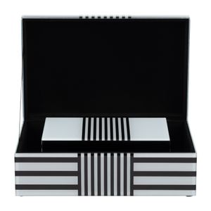 CAMDENVALE SET OF 2 BLACK BOXES 4 (IN) 5