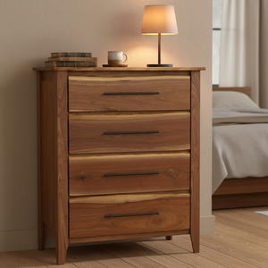 Heartland Walnut Four Drawer Chest - Premium 1