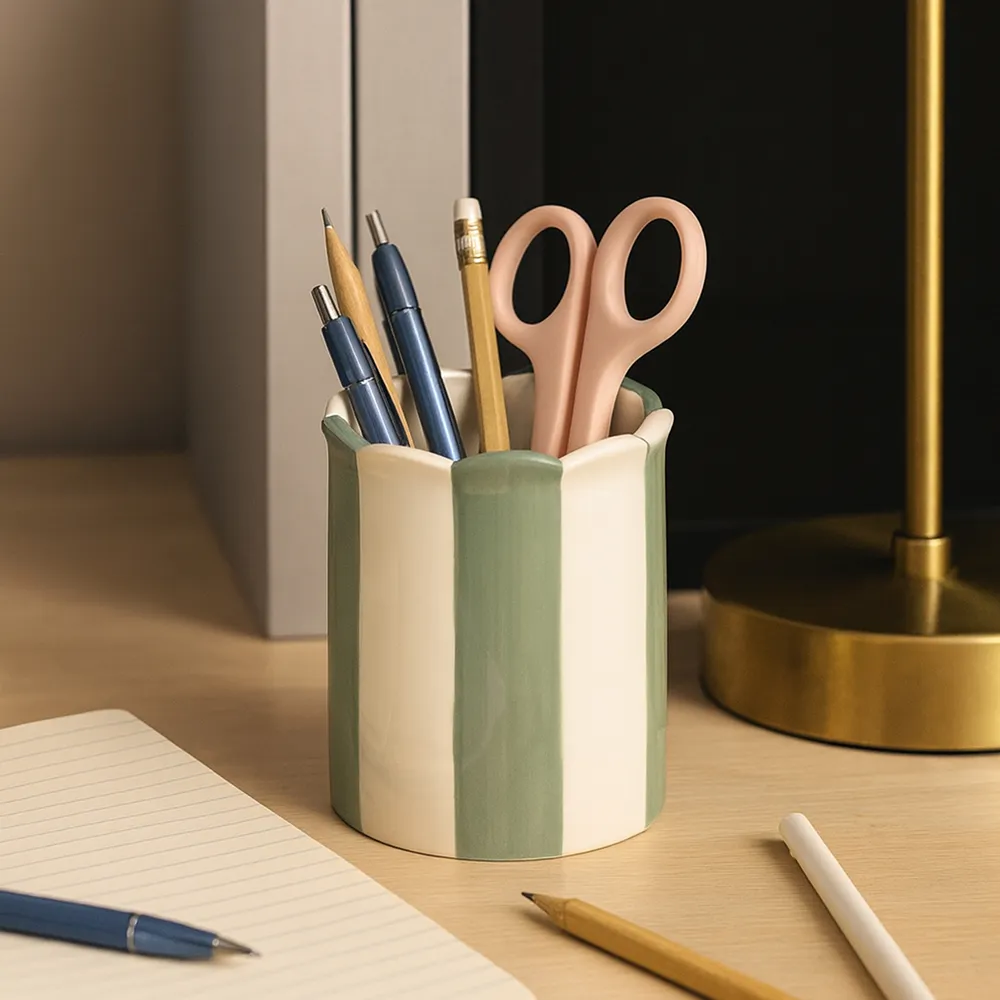 CHAPINHAVEN GREEN PENCIL CUP 4 (IN)
