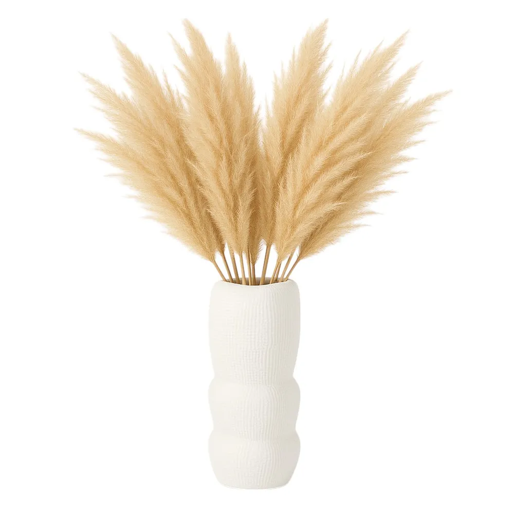 REGANWIND WHITE VASE 12 (IN)