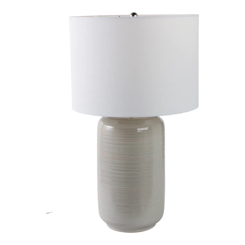 RIDLEYLEY BEIGE LAMP 26 (IN)