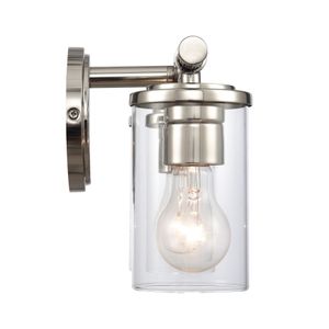 Burrow 15'' Wide 2-Light Vanity Light - Polished Nickel 4