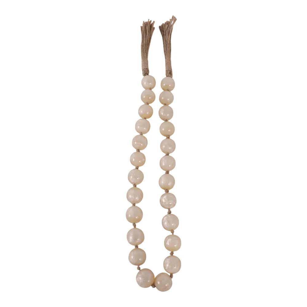 ROSSROSE IVORY BEAD 1 (IN)