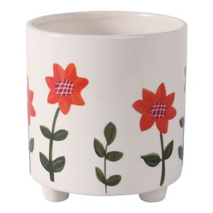 ALMAWAY WHITE PLANTER 6 (IN) 5