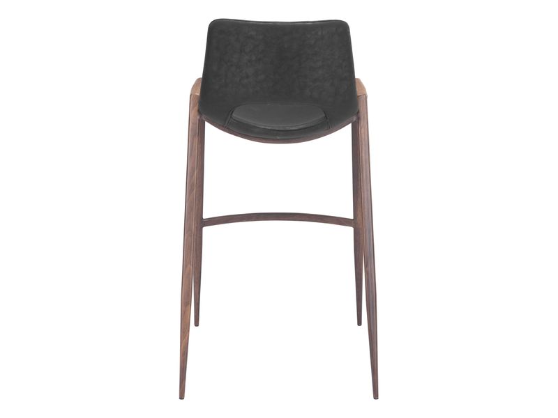 Desi Barstool Black & Walnut 5