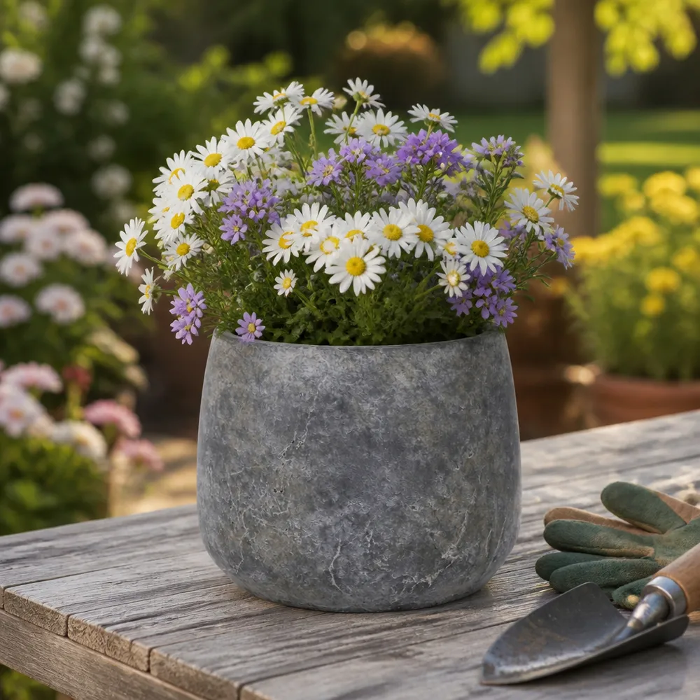 BRAMGATE BROWN PLANTER 7 (IN)
