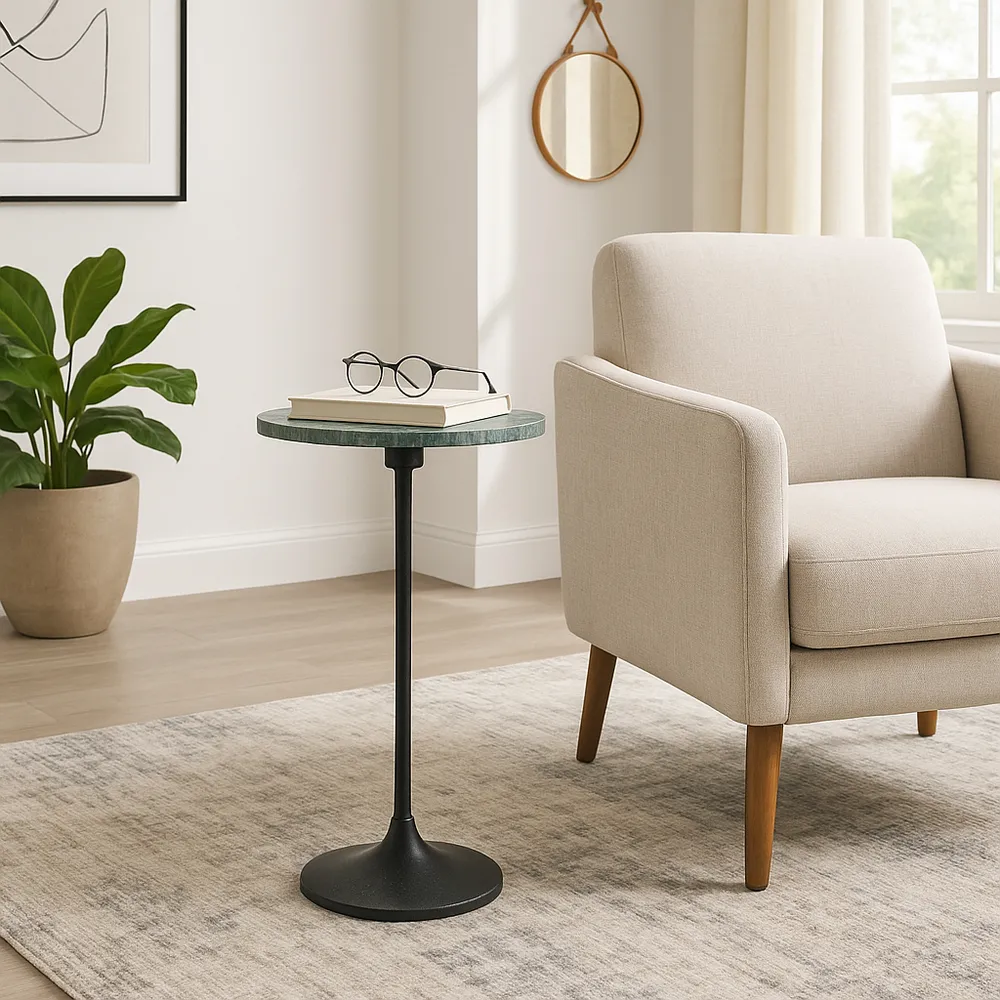 CLIFTONHOLM GREEN ACCENT TABLE 28 (IN)